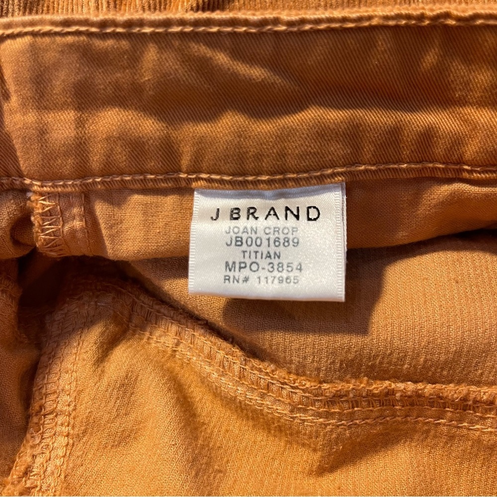J Brand Joan Crop High Rise Cord in Titan, 26 - Picture 15 of 16